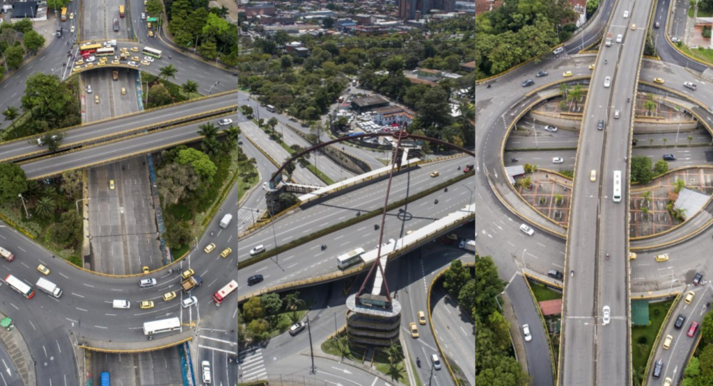 Intercambios Viales de tres niveles Medellín